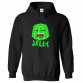 Green Jelly Classic Unisex Kids and Adults Pullover Hooded Sweatshirt				 									 									